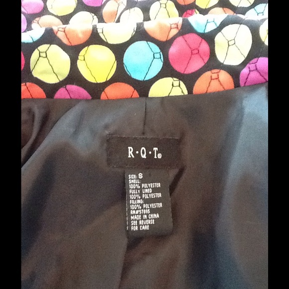 SALE Quilted dotted multicolor jacket - Picture 5 of 5